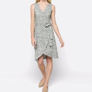 41 Hawthorn Liana Faux Wrap Knit Midi Dress Size M